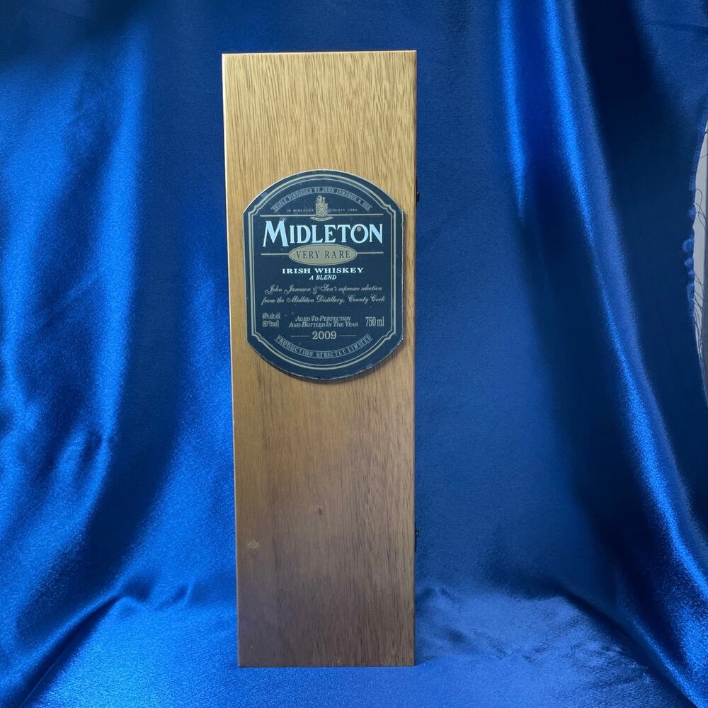 Midleton 2009 Irish Whisky Empty Wooden Storage Box